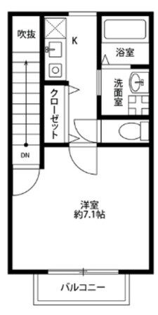 アムール  Yukiの物件間取画像